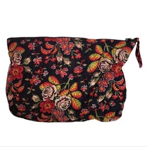 Vintage 90s Vera Bradley Anastasia Cosmetic Make Up Case Lined Flowers